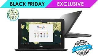 Dell 3180 Chromebook 11.6-Inch 4GB RAM 16GB eMMC