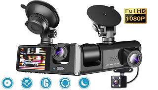 Full HD 1080P Dash Cam & Optional Rear Camera