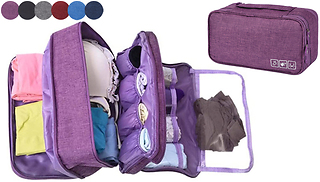 Portable Travel Underwear Organising Bag - 6 Colours