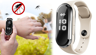 Electric Acoustic Mosquito Repellent Bracelet - 2 Colours