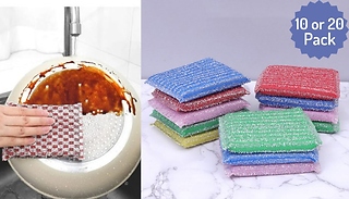 10 or 20-Pack of Scouring Pads