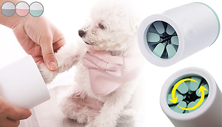 Silicone Pet Paw Cleaning Brush Cup - 3 Colours
