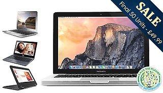 Chromebook Laptop & Apple MacBook Bundle