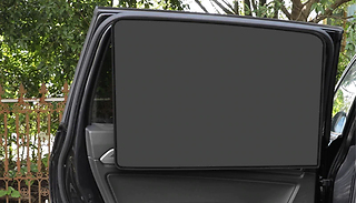4-Pack of Magnetic Car Window Shades