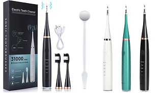 USB Rechargeable Sonic Dental Scaler - 3 Colours