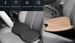 Lumbar Support Memory Foam Cushion! - 4 Colours