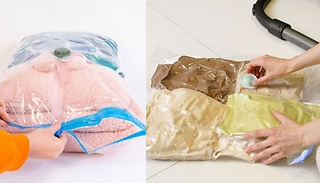 Vacuum Storage Bags - 4, 8, 12 or 16-Pack