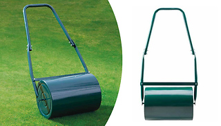 Extra Wide Water Filled Steel Lawn Roller