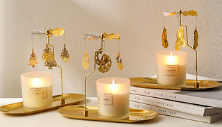Spinning Carousel Candle Holder - 8 Designs