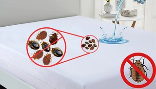Bugs Away Hotel Mattress Protector - 5 Sizes 