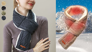 Unisex Electric Heated Winter Scarf - 4 Colours