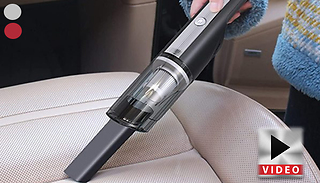 Cordless Handheld Car Vacuum Cleaner & Brush Head - 2 Colours