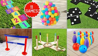 Jumbo-Sized Garden Games - 11 Options!