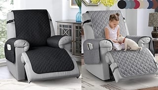 Waterproof Non-Slip Recliner Chair Protector - 8 Colours