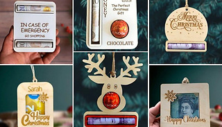 1 or 2 Christmas Money Card Gift Holders