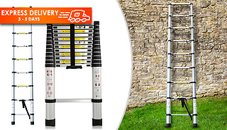 3.8m Aluminium Telescopic Folding Ladder