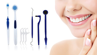 8 Piece Dental Hygiene Set