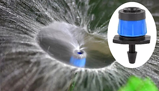 10-Pack Adjustable Irrigation Dripper Nozzles
