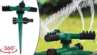 360-Degree Rotating Lawn Irrigation System Sprinkler
