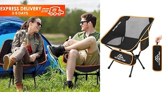 1 or 2 Lightweight Folding Chairs with Storage Bag