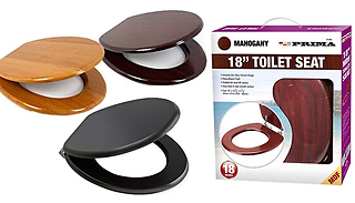 Glossy Heavy Duty Toilet Seats - 3 Colours