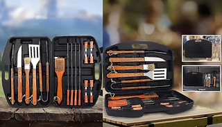 19-Piece Barbecue Grill Accessories Kit!
