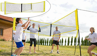 Outdoor Portable Four-Way Volleyball Net