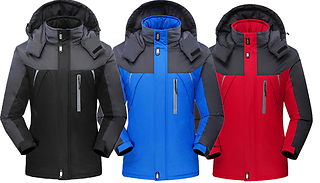 Wind & Waterproof Thermal Fleece-Lined Unisex Jacket - 3 Colours