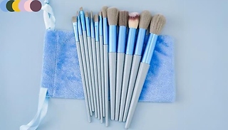 13-Piece Makeup Brush Beauty Set - 6 Colours!