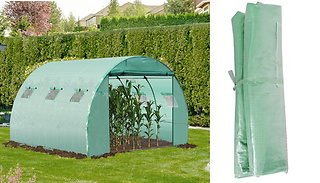 Outsunny Greenhouse Replacement Cover for Tunnel Greenhouse