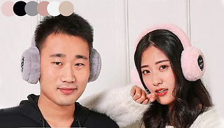 Plush Bluetooth-Compatible Ear Warmer Headphones - 6 Colours