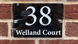 Personalised Acrylic Rectangle Door Sign
