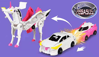 Transforming Unicorn Car