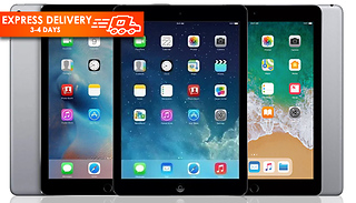 Apple iPad 2, 4, 5, Air or Air 2 Wi-Fi in Black - 16GB or 32GB