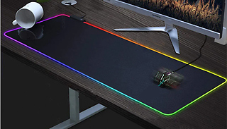 RGB Light-Up Gaming Mouse Mat - 3 Sizes