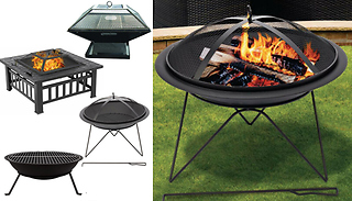 Fire Pit & BBQ Grill Collection - 4 Options!