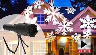 Christmas Holiday Handheld Projector With 12 Slides
