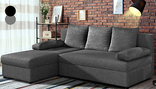 Toledo Adjustable Corner Sofa Bed - 2 Colours