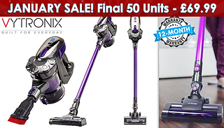 Vytronix Lightweight 3-in-1 Cordless Vacuum Cleaner