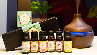 Essential Oil Electric Humidifier with Optional Oils - 2 Colours