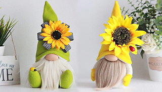 Spring Sunflower Gonk Plush Ornament - 2 Designs