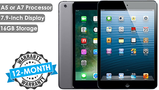 Apple iPad Mini 9.7-inch Wi-Fi 16GB Black - 1st or 2nd Generation