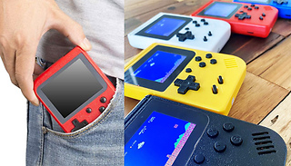 Retro-Style Portable Games Console with 400 Games