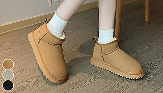 Ankle-Cut Snow Boots - 3 Colours & 5 Sizes
