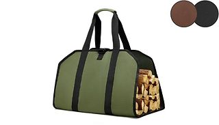 Large Capacity Firewood Storage Bag - 3 Colours