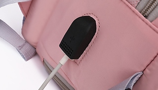 Large Capacity Travel Backpack with USB Charging Port - 2 Styles, 4 Co ...