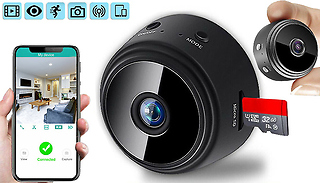 Mini Wi-Fi Motion Sensor Security Camera - Optional SD Card