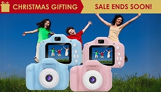 Kids' Digital Video Camera with Optional 32GB SD Card - 2 Colours