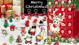 24-Day Christmas Keychain Advent Calendar