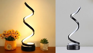 3-Colour Dimmable LED Spiral Lamp
